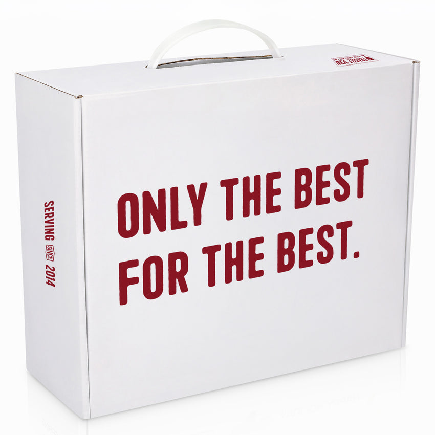 The four boys box with glasses - kosher for Passover