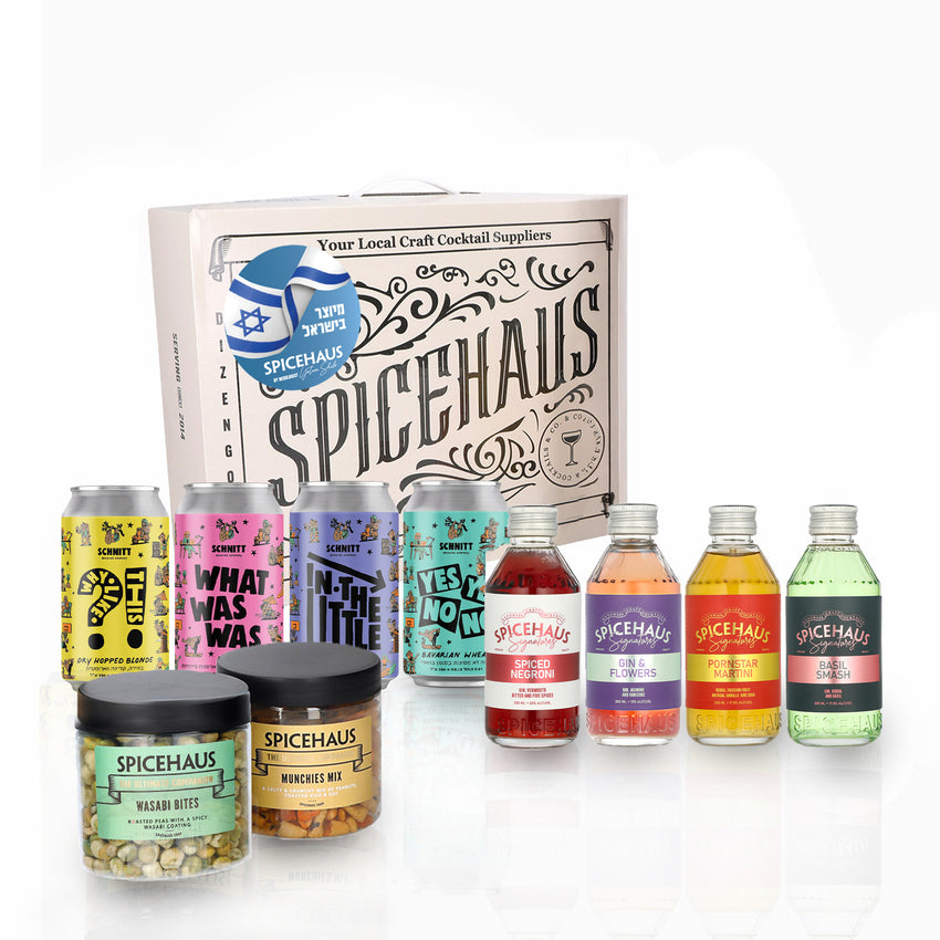 Festive Hanukkah Box - Signatures Cocktails with Schinit Beers