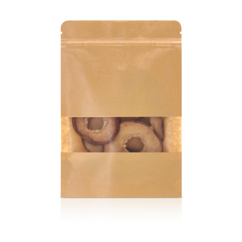 פרוסות תפוח מיובש טבעי