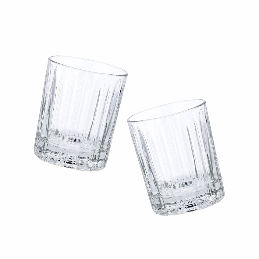 זוג כוסות ויסקי צינור