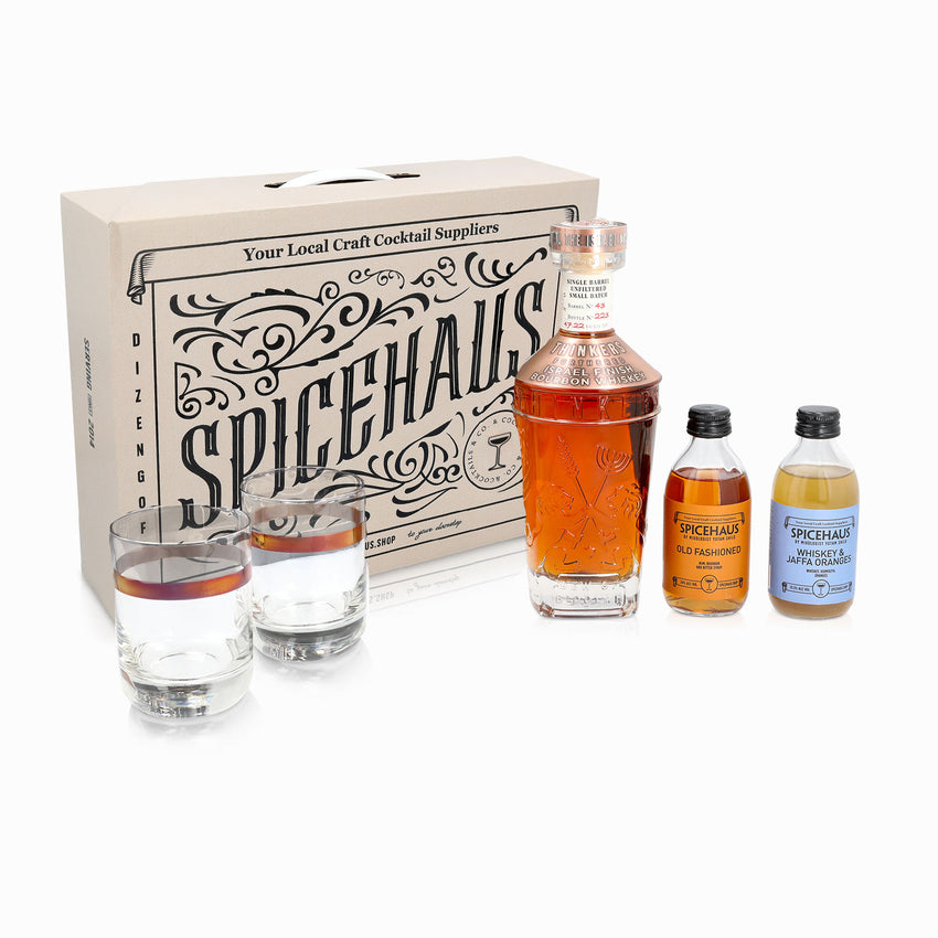 Gift box for men - Bourbon whiskey and cocktails