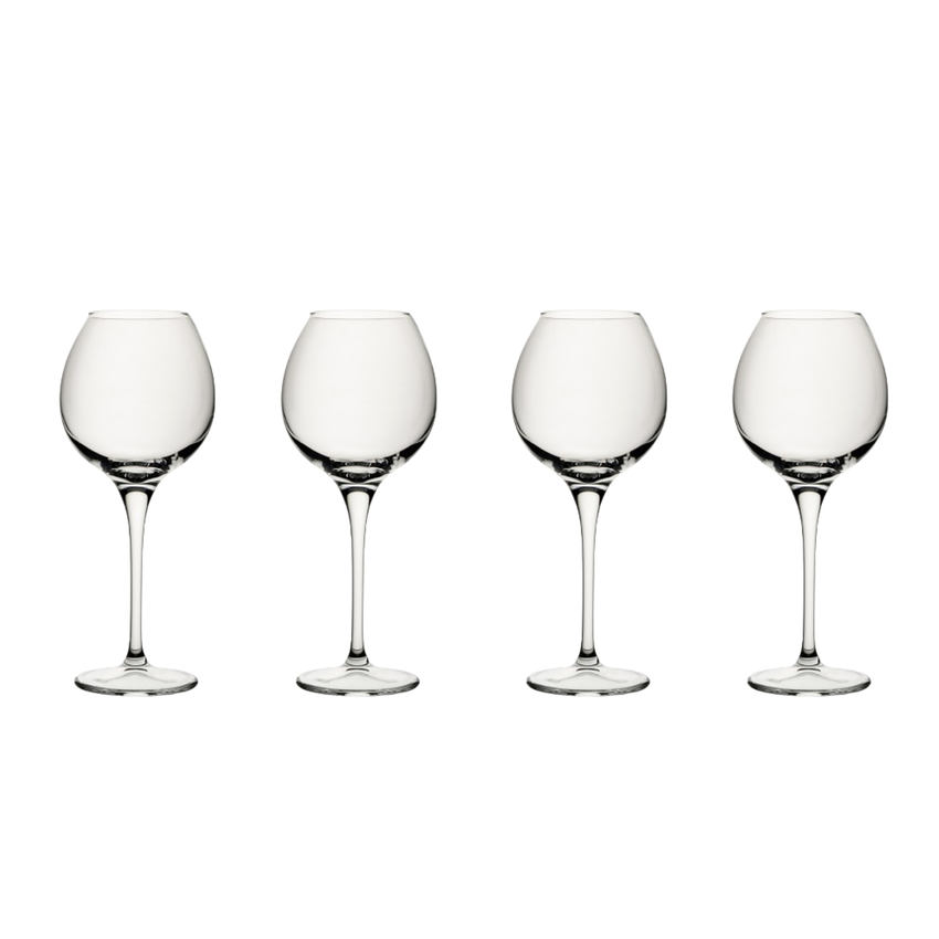 A set of 4 cocktail glasses for decoration