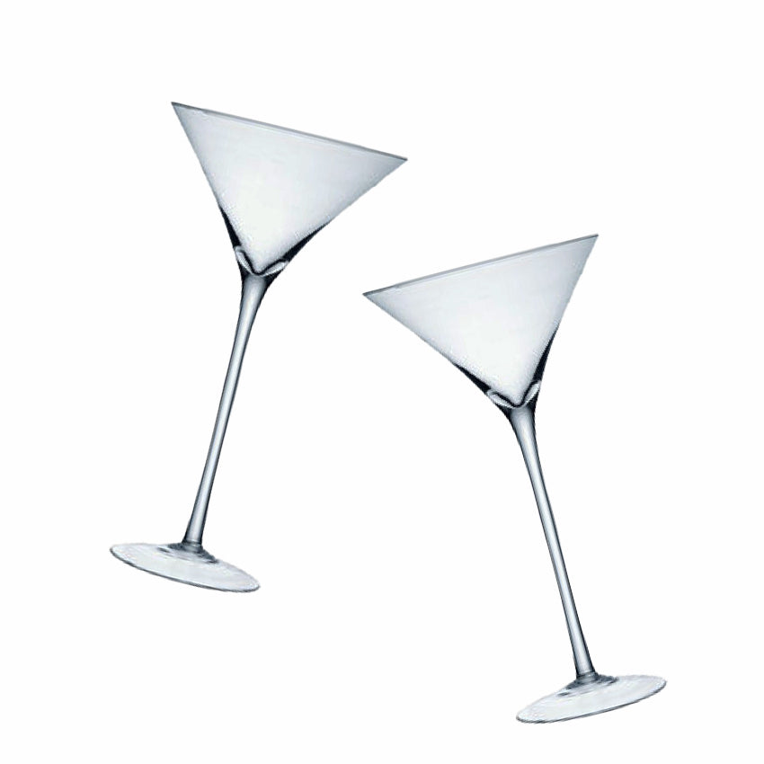 זוג כוסות מרטיני מיני קלאסיות