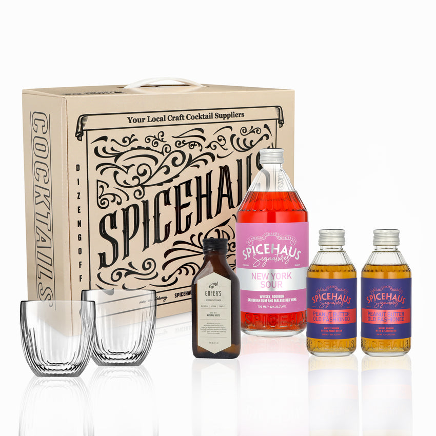 Premium Gift Box for Him – Whiskey Sour & Frother