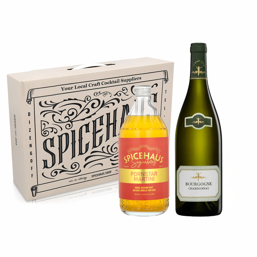 מארז פורנסטאר מרטיני משפחתי עם שרדונה