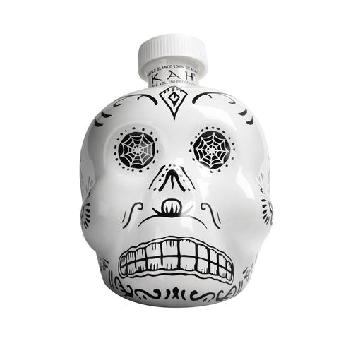 Kah Tequila Blanco Skull Bottle