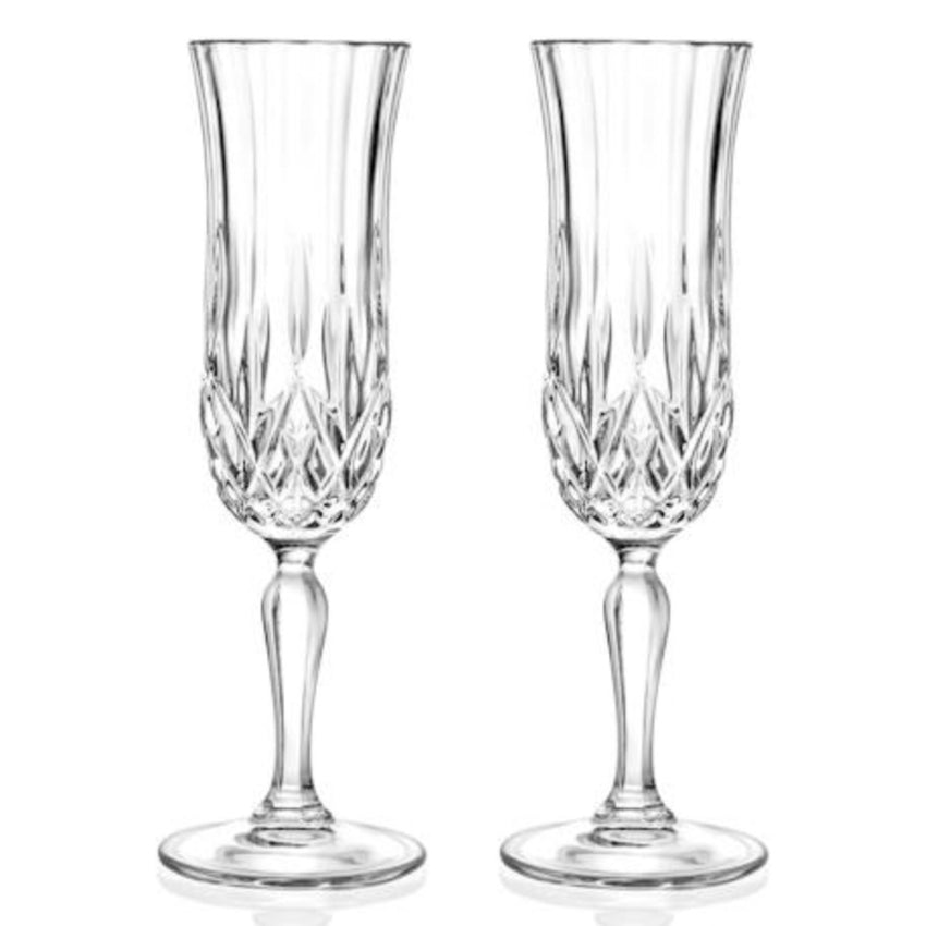 A Pair of Vintage Style Champagne Glasses